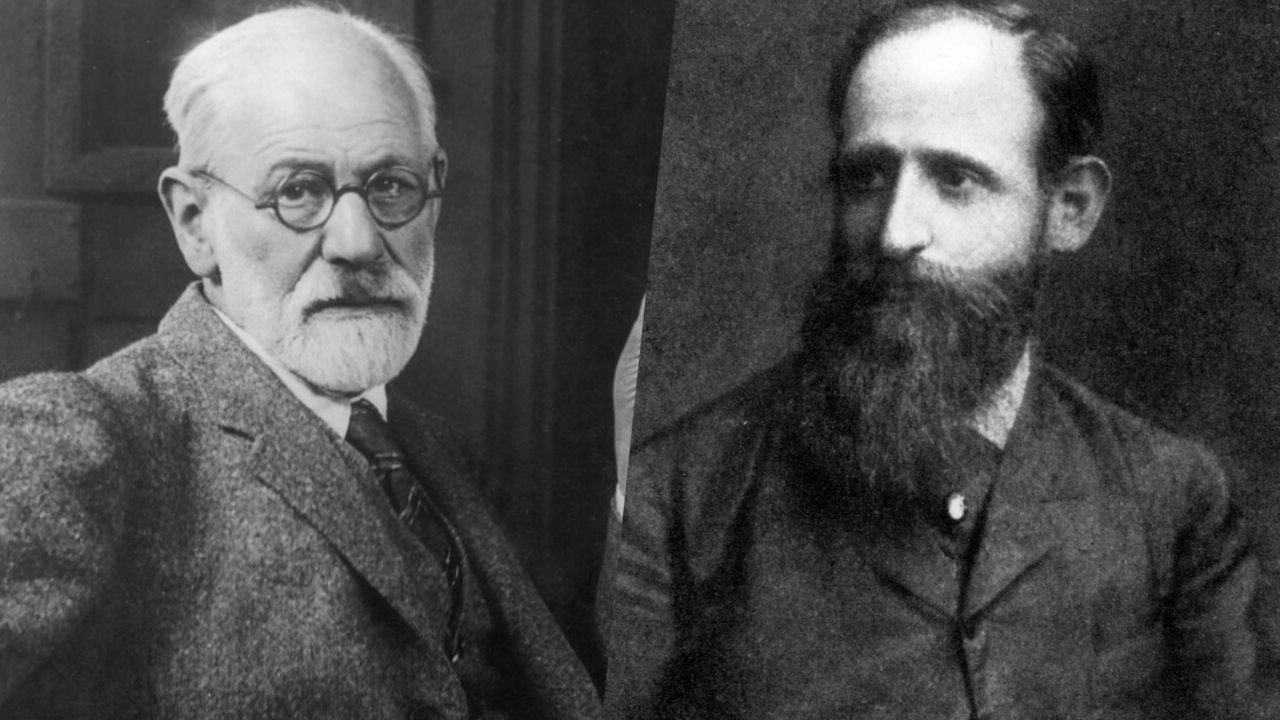 Sigmund Freud um 1926 und sein Kollege Josef Breuer (Archivbild)