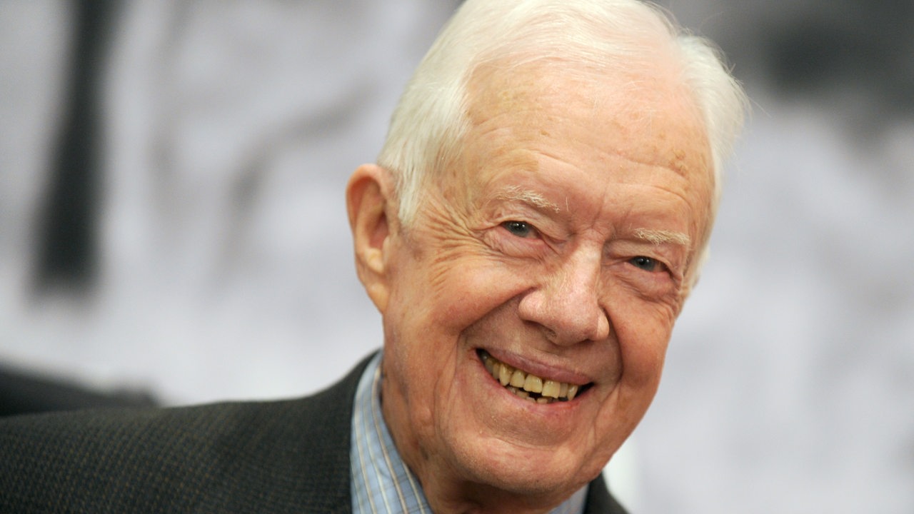 Porträt von Jimmy Carter von 2015