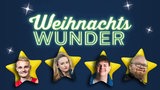 Aktionsteaser "Weihnachtswunder" mit den Köpfen von Amos Pieper, Leslie Clio, Isaak und Andreas Kümmert.